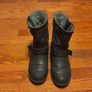 Steve Madden Black Kids Boots